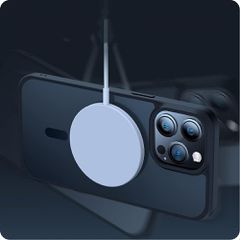 Tech-Protect MagMat MagSafe Case for iPhone 15 Pro Max - Matte Black-thumb-3
