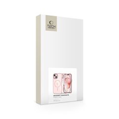 Tech-Protect MagMat MagSafe iPhone 15 Case - Clear Pink-thumb-3