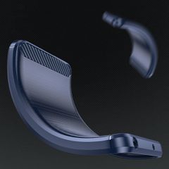 Carbon Case for iPhone 16 Silicone Case - Blue-thumb-4