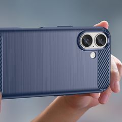 Carbon Case for iPhone 16 Plus - Blue-thumb-4