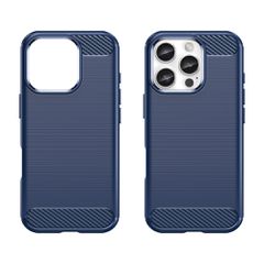Carbon Case for iPhone 16 Pro - Blue-thumb-1