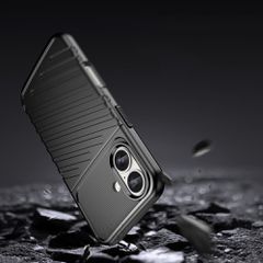 Thunder Case for iPhone 16 Plus Silicone Case - Black-thumb-2