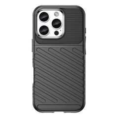 Thunder Case for iPhone 16 Pro Max Silicone Case - Black-thumb-1
