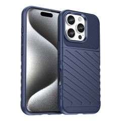 Thunder Case for iPhone 16 Pro Silicone Case - Blue-thumb-0