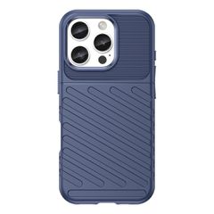 Thunder Case for iPhone 16 Pro Max Silicone Case - Blue-thumb-1