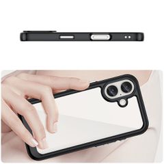 Outer Space Case with Gel Frame for iPhone 16 - Black-thumb-3