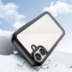 Outer Space Case with Gel Frame for iPhone 16 - Black-thumb-2