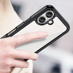 Outer Space Case with Gel Frame for iPhone 16 - Black-thumb-4