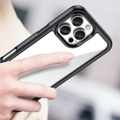 Outer Space Case with Gel Frame for iPhone 16 Pro Max - Black-thumb-4