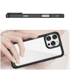 Outer Space Case with Gel Frame for iPhone 16 Pro Max - Black-thumb-3