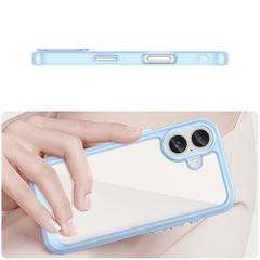 Outer Space Case with Gel Frame for iPhone 16 - Blue-thumb-3