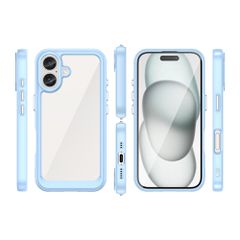 Outer Space Case with Gel Frame for iPhone 16 - Blue-thumb-1