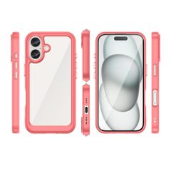 Outer Space Case with Gel Frame for iPhone 16 - Red-thumb-1