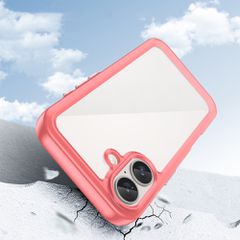 Outer Space Case with Gel Frame for iPhone 16 - Red-thumb-2