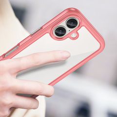 Outer Space Case with Gel Frame for iPhone 16 - Red-thumb-4