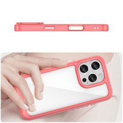 Outer Space Case with Gel Frame for iPhone 16 Pro - Red-thumb-3