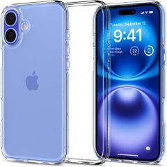Spigen Ultra Hybrid iPhone 16 Case - Clear-thumb-0