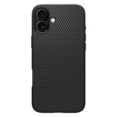 Spigen Liquid Air iPhone 16 Case - Black-thumb-1