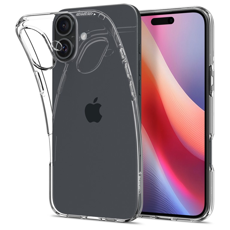 Spigen Liquid Crystal iPhone 16 Plus Case - Clear