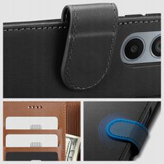 Tech-Protect Wallet Case for Xiaomi Redmi 14C - Black-thumb-2