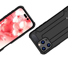Hybrid Armor iPhone 16 Pro Case - Black-thumb-2