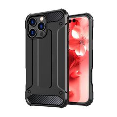 Hybrid Armor iPhone 16 Pro Case - Black-thumb-1