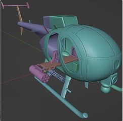 Ελικόπτερα 2025 MD500 Body για Ελικοπτερο Trex500
