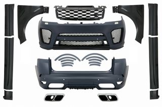 Complete Body Kit suitable for Range Rover Sport L494 (2013-2017) Conversion to 2019 SVR Design eautoshop gr