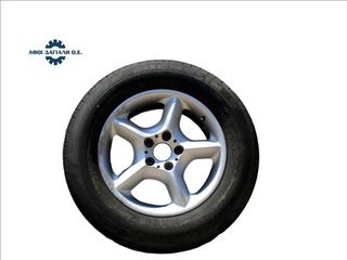 BMW X5/E53 (1999-2006), Ζάντα, 1 τεμάχιο (spare wheel/as part of a basic wheel set ) 7.5J x 17 ET40, με κωδικούς 36111096159, 1096159