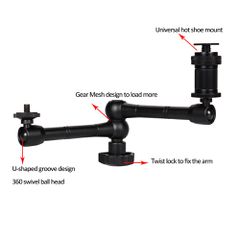 Clamp holder for camera, camera, microphone-thumb-3