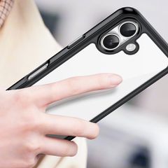 Outer Space iPhone 17 Case - Black Transparent-thumb-4