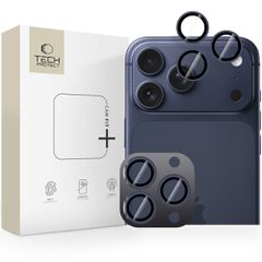 Tech-Protect Camring Fit+ Camera Cover for iPhone 14 Pro / Max / 15 Pro / Max / 16 Pro / Max / 17 Pro / Max - Blue