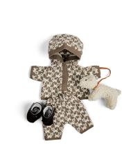 Smallstuff - Doll clothing, sweat suit with AO dogs, shoes and dog - (40010-45) / Toys