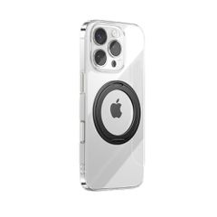 Joyroom JR-16JL6 iPhone 16 Pro Max Ultra-Thin MagSafe Compatible Case with 360° Ring Stand - Black