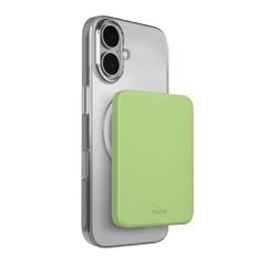 Puro 4200mAh Ultra-Thin MagSafe USB-C Compatible Power Bank - Green-thumb-0