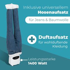 PROFICARE Upright garment steamer-thumb-1