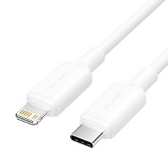 USB-C to Lightning Cable 3A 480Mbps 1m WHITE-thumb-1