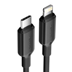 USB-C to Lightning Cable 3A 480Mbps 1m BLACK-thumb-1