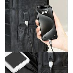 Vention KRK 20l BK waterproof laptop backpack-thumb-4