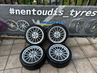 Nentoudis Tyres - Ζαντολάστιχα BMW Style 32 Γνήσια - 18άρες - Ασύμμετρες & Ελαστικά 225/40-18 & 255/35-18 Vredestein