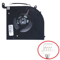 Ανεμιστηράκι Laptop - CPU Cooling Fan για MSI Creator Z16P Z16P-B12U Z16HX Studio B12UGST B12UMST MS-15G1 MS-15G2 15G2-CPU BS6212MS-U5W 4pin ( Κωδ.81606 )
