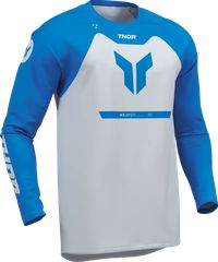 Μπλούζα Αντρική THOR  Ridemode Menace Jersey Μπλε-Άσπρη
