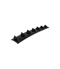 Diffuser Πίσω Προφυλακτήρα Universal Με 7 Πτερύγια Μαύρο Από Abs Πλαστικό 1 Τεμάχιο