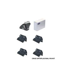 Πόδια / Άκρα Για Μπάρες Οροφής CRUZ Optiplus Rail FIX 936-529 Για Peugeot 508 Station Wagon 11-18 Με Ενσωματωμένο Railing Σετ 4