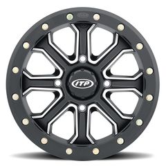Itp Velocity Wheel 15X7 4X137 6+1 (+50Mm) Matte Black/Polished