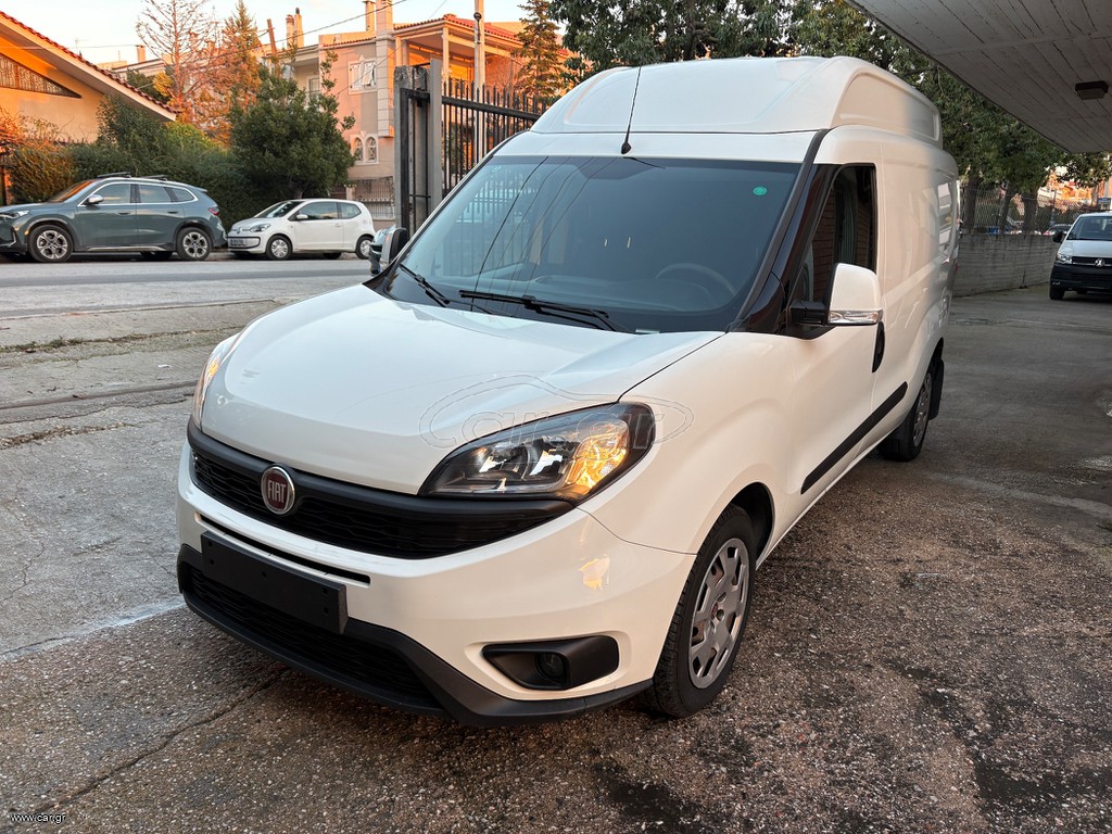 Κλούβα Fiat 2021 Doblo XL 1.6Multijet 120ps*L2 H2*Ελληνικο*3Θεσεις*Book Servi