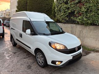 Κλούβα Fiat 2021 Doblo XL 1.6Multijet 120ps*L2 H2*Ελληνικο*3Θεσεις*Book Servi-thumb-1