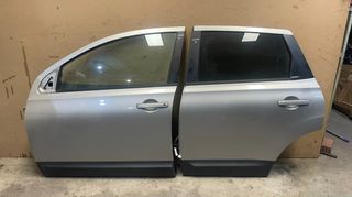 Αριστερές πόρτες από Nissan Qashqai J10 2007-2013, η πίσω είναι από Qashqai +2