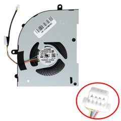 Ανεμιστηράκι Laptop - CPU Cooling Fan για MSI Stealth 16 Studio A13V A13VE A13VF A13VG A13VG-056US MS-15F2 MS-15F1 MS15F2 15F2-CPU E32-2501540-A87 BS5405HS-U5P BS5405HS-U4W 4pin ( Κωδ.81608 )
