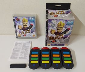 Buzz Παγκόσμιο Κουίζ + 4 Buzzers PS3